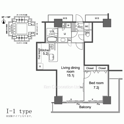 Property Blueprint /rent/yokohamaapartment/search/results/157911/2008040091.html