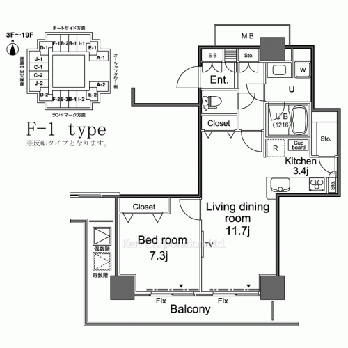 Property Blueprint /rent/yokohamaapartment/search/results/157911/2008040178.html