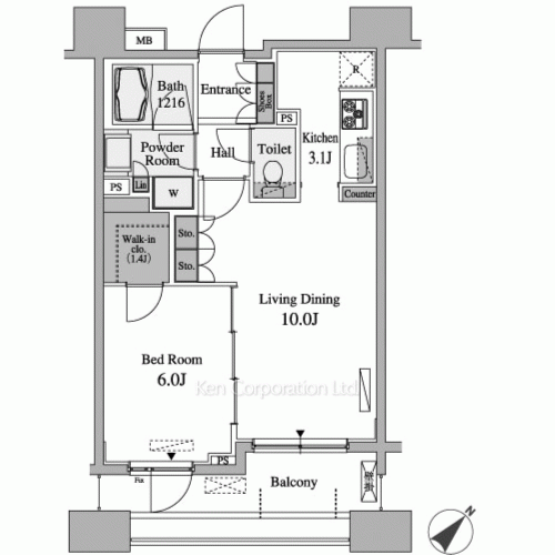 Property Blueprint /rent/tokyoapartment/search/results/158007/2008041174.html