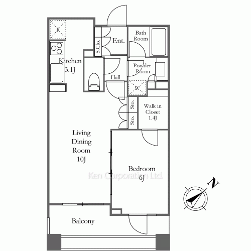 Property Blueprint /rent/tokyoapartment/search/results/158007/2008041190.html