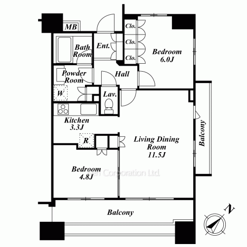 Property Blueprint /rent/tokyoapartment/search/results/158007/2008041216.html