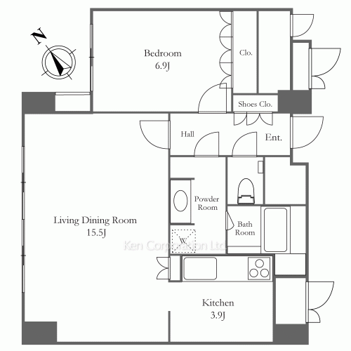 Property Blueprint /rent/tokyoapartment/search/results/158059/2008041698.html
