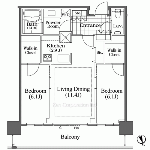 Property Blueprint /rent/tokyoapartment/search/results/158085/2008042034.html