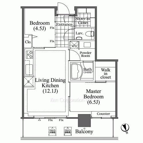 Property Blueprint /rent/tokyoapartment/search/results/158085/2008042130.html