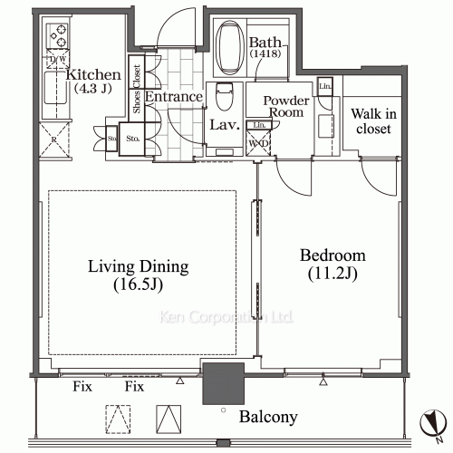 Property Blueprint /rent/tokyoapartment/search/results/158085/2008042227.html