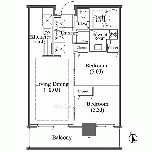 Property Blueprint /rent/tokyoapartment/search/results/158085/2008042543.html