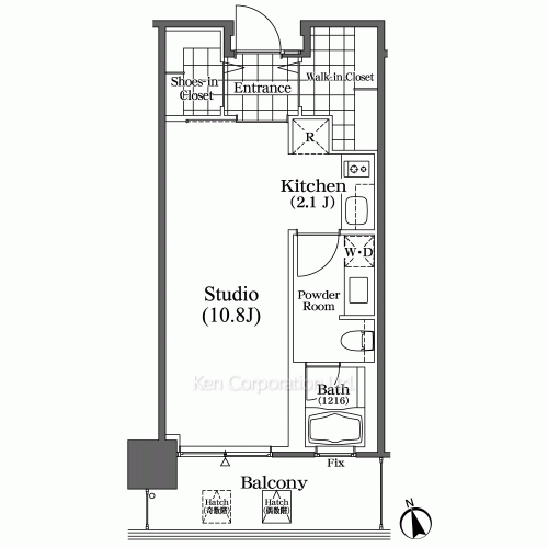 Property Blueprint /rent/tokyoapartment/search/results/158085/2008050001.html