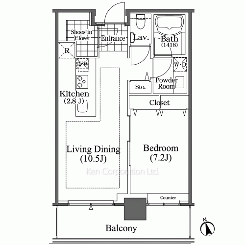 Property Blueprint /rent/tokyoapartment/search/results/158085/2008050054.html