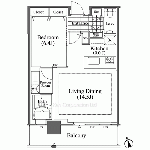 Property Blueprint /rent/tokyoapartment/search/results/158085/2008050063.html