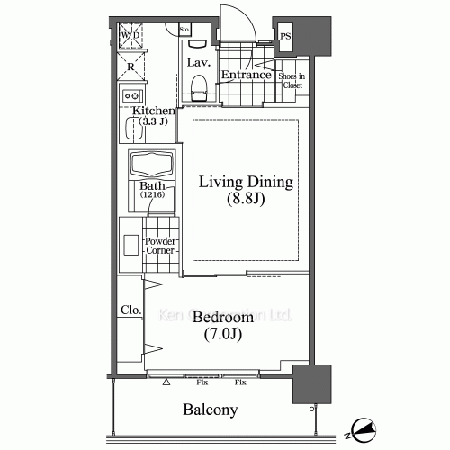 Property Blueprint /rent/tokyoapartment/search/results/158085/2008050243.html