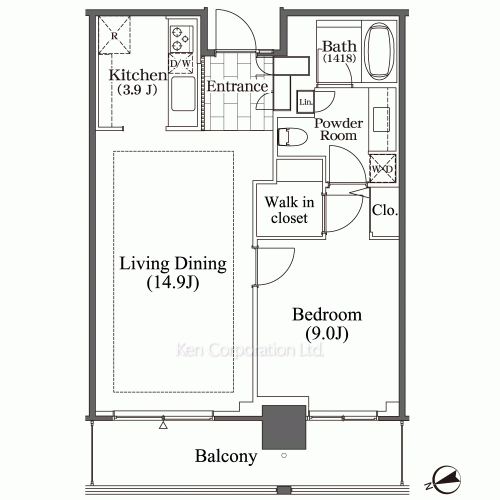 Property Blueprint /rent/tokyoapartment/search/results/158085/2008050301.html