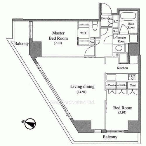 Property Blueprint /rent/tokyoapartment/search/results/158153/2008050384.html