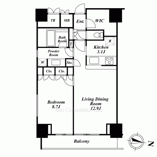 Property Blueprint /rent/tokyoapartment/search/results/137355/2008050769.html