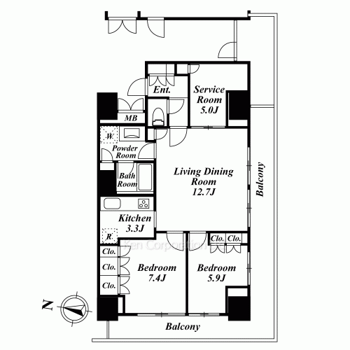 Property Blueprint /rent/tokyoapartment/search/results/137355/2008050771.html