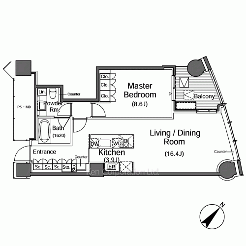 Property Blueprint /rent/tokyoapartment/search/results/158221/2008051121.html