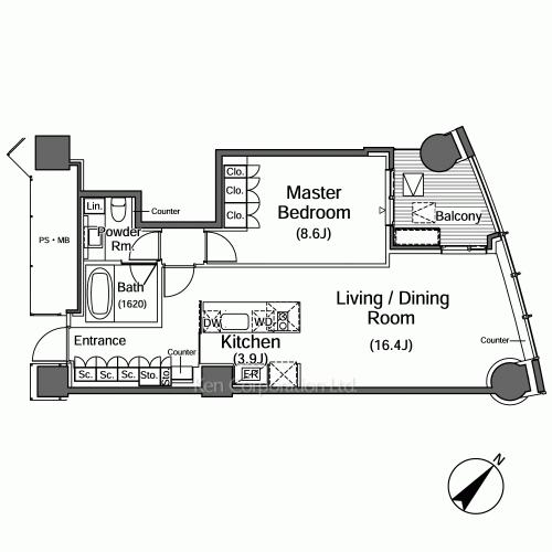 Property Blueprint /rent/tokyoapartment/search/results/158221/2008051124.html