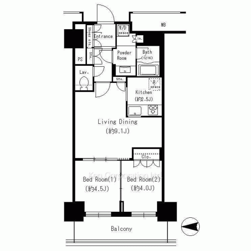 Property Blueprint /rent/tokyoapartment/search/results/158217/2008051207.html