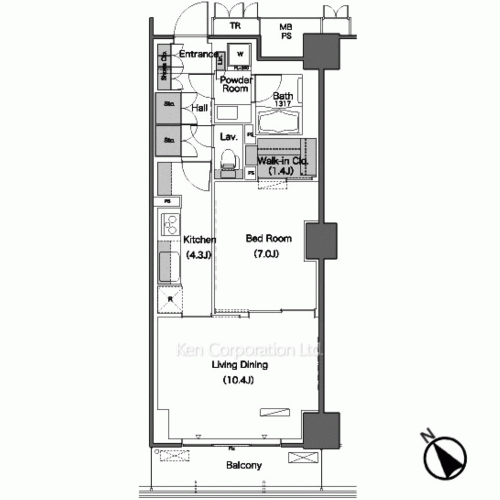 Property Blueprint /rent/tokyoapartment/search/results/158244/2008051346.html