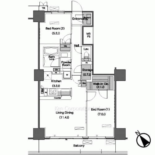 Property Blueprint /rent/tokyoapartment/search/results/158244/2008051395.html