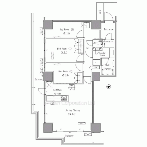 Property Blueprint /rent/tokyoapartment/search/results/158244/2008051413.html
