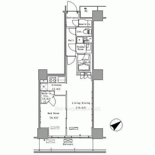 Property Blueprint /rent/tokyoapartment/search/results/158244/2008051422.html