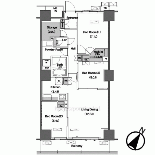 Property Blueprint /rent/tokyoapartment/search/results/158244/2008051462.html