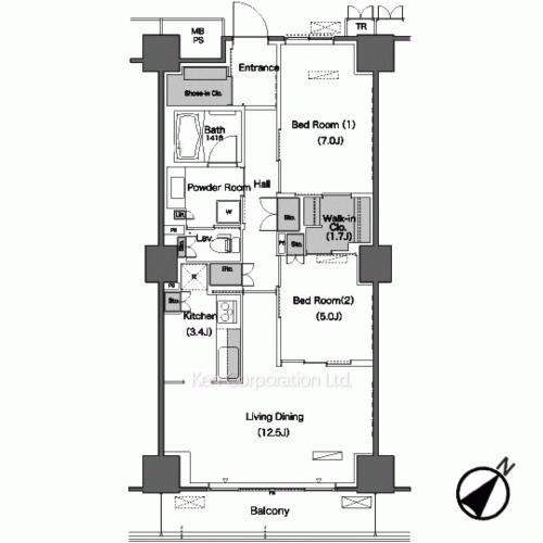 Property Blueprint /rent/tokyoapartment/search/results/158244/2008051489.html