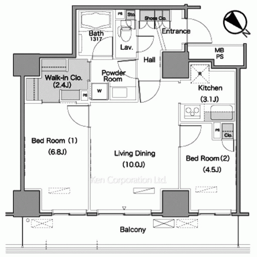 Property Blueprint /rent/tokyoapartment/search/results/158244/2008051543.html