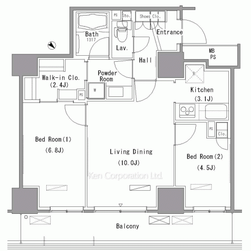 Property Blueprint /rent/tokyoapartment/search/results/158244/2008051547.html