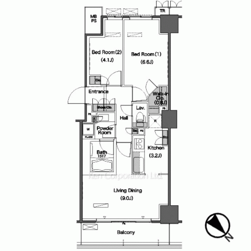 Property Blueprint /rent/tokyoapartment/search/results/158244/2008051560.html