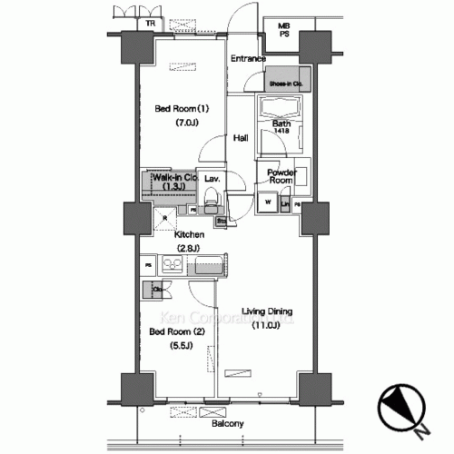 Property Blueprint /rent/tokyoapartment/search/results/158244/2008051584.html