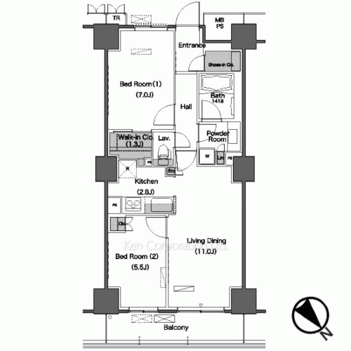 Property Blueprint /rent/tokyoapartment/search/results/158244/2008051591.html
