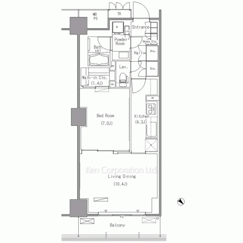 Property Blueprint /rent/tokyoapartment/search/results/158244/2008051600.html