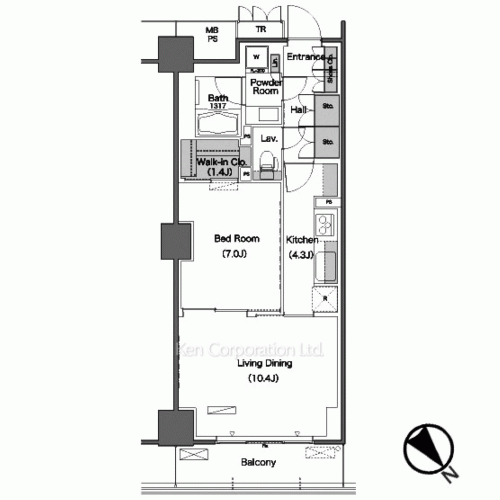 Property Blueprint /rent/tokyoapartment/search/results/158244/2008051611.html