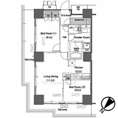 Property Blueprint /rent/tokyoapartment/search/results/158244/2008051620.html