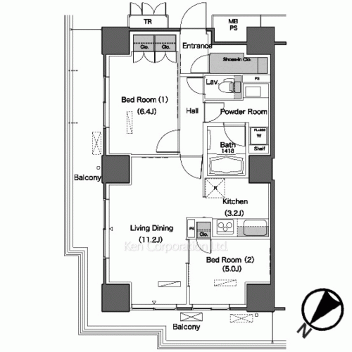 Property Blueprint /rent/tokyoapartment/search/results/158244/2008051631.html