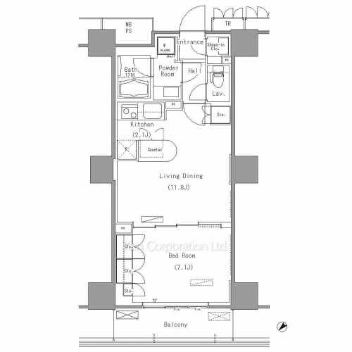 Property Blueprint /rent/tokyoapartment/search/results/158244/2008051644.html