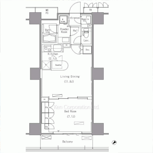 Property Blueprint /rent/tokyoapartment/search/results/158244/2008051645.html