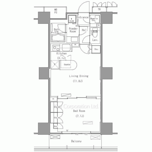 Property Blueprint /rent/tokyoapartment/search/results/158244/2008051649.html