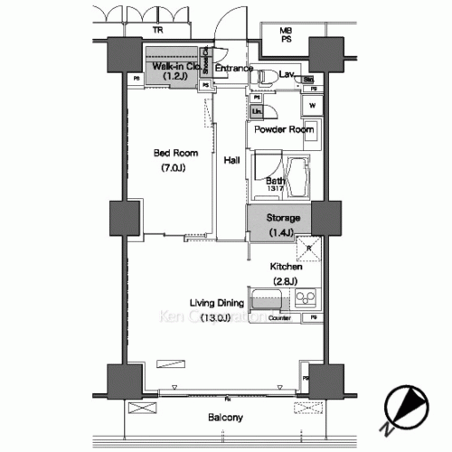Property Blueprint /rent/tokyoapartment/search/results/158244/2008051698.html
