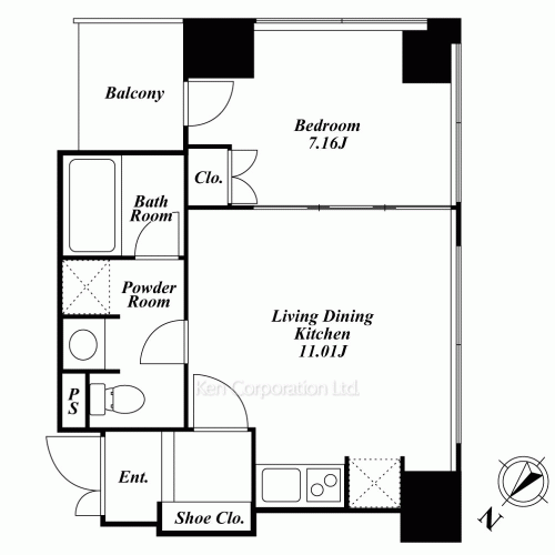 Property Blueprint /rent/tokyoapartment/search/results/158310/2008051922.html