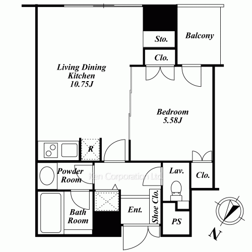 Property Blueprint /rent/tokyoapartment/search/results/158310/2008051938.html