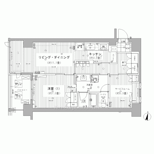 Property Blueprint /rent/tokyoapartment/search/results/158084/2008052044.html