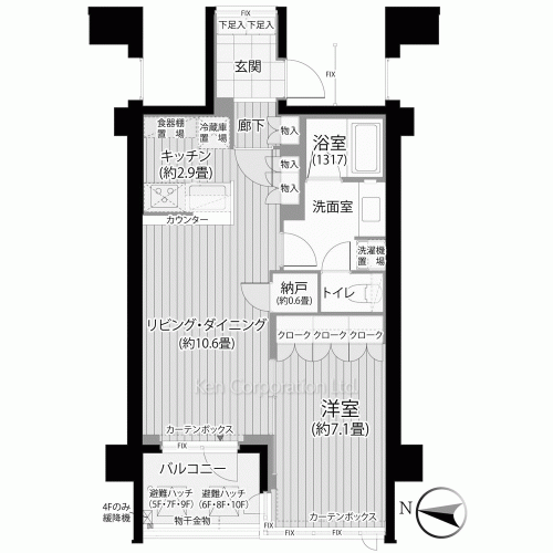 Property Blueprint /rent/tokyoapartment/search/results/158084/2008052057.html