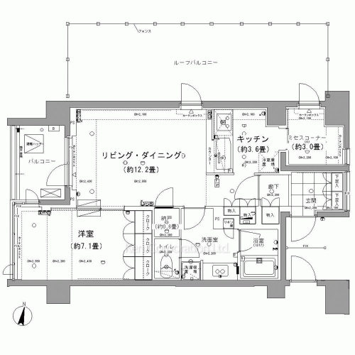 Property Blueprint /rent/tokyoapartment/search/results/158084/2008052062.html
