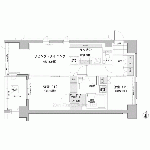 Property Blueprint /rent/tokyoapartment/search/results/158084/2008052066.html