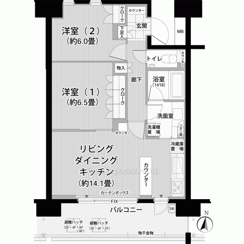 Property Blueprint /rent/tokyoapartment/search/results/158084/2008052203.html
