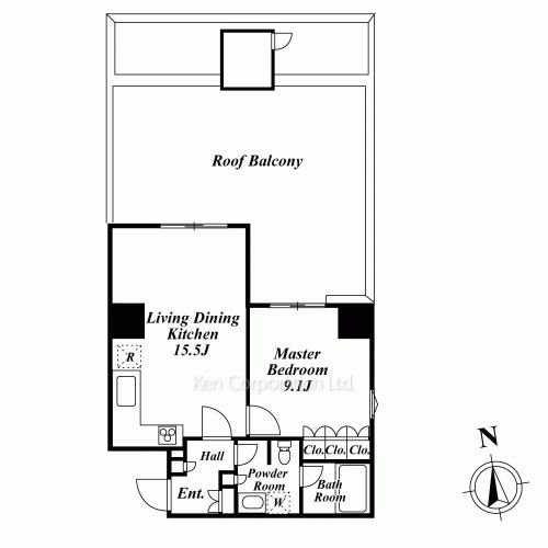 Property Blueprint /rent/tokyoapartment/search/results/158865/2008070355.html