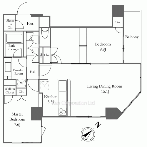 Property Blueprint /rent/tokyoapartment/search/results/158206/2008070627.html