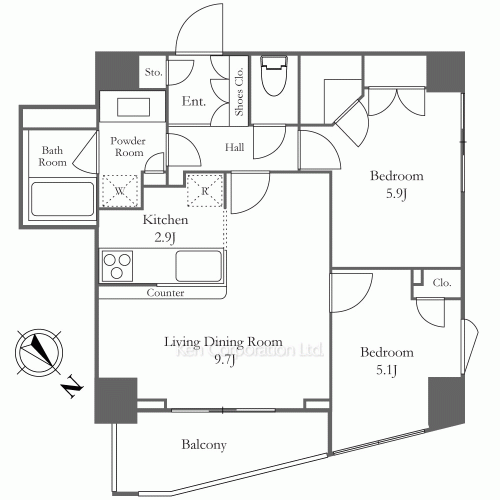 Property Blueprint /rent/tokyoapartment/search/results/158206/2008070630.html